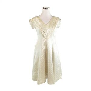Beige JACKIE NIMBLE a-line dress S